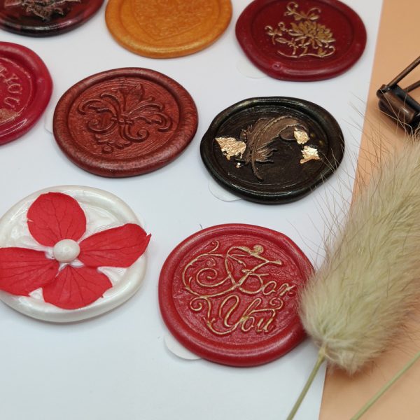 Waxzegels, Lakzegels