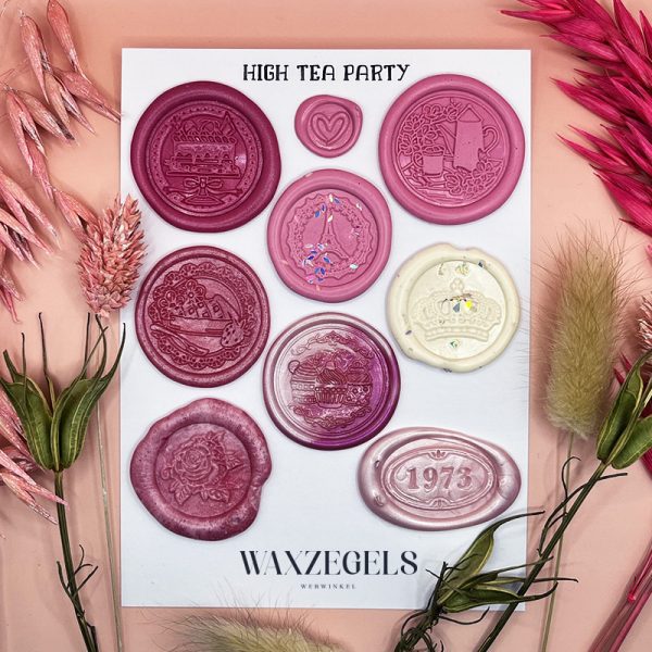 Waxzegels, Lakzegels