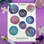 Waxzegels, Lakzegels