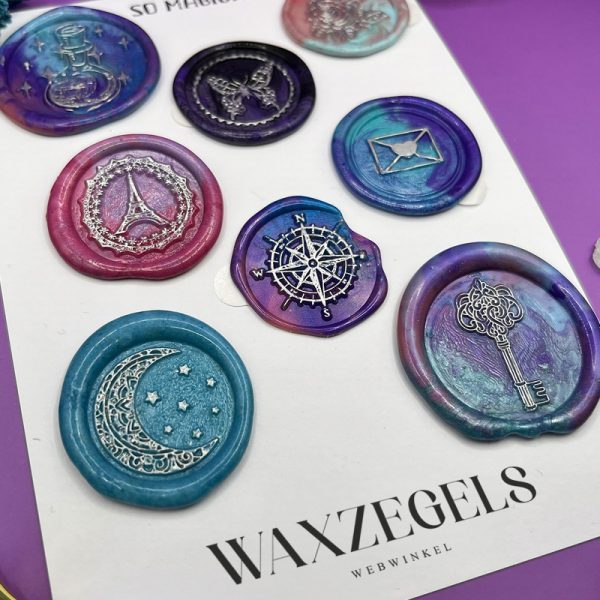 Waxzegels, Lakzegels