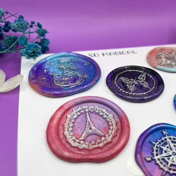 Waxzegels, Lakzegels