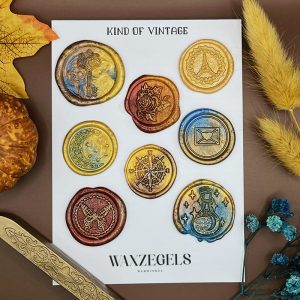 Waxzegels, Lakzegels