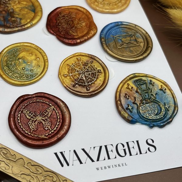 Waxzegels, Lakzegels